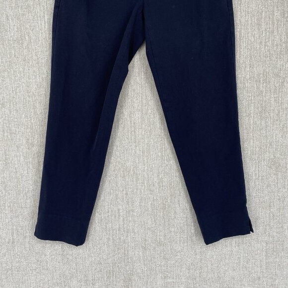 Theory Pants Tapered Ankle Stretch Ponte Dress Workwear Office Ponte 0 - Picture 6 of 11